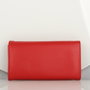 Zoozie Bags 1425 Minibandolera Crossbody de Piel con Cadenas, Roja - Bolso Elegante y Funcional con Billetera para Tarjetas y Monedas